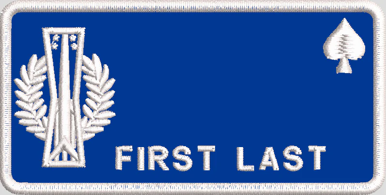 10 Missile Squadron Name Tag