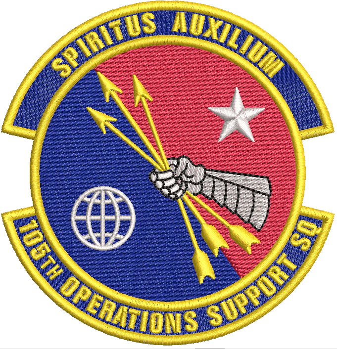 105th Operations Support Squadron Patch