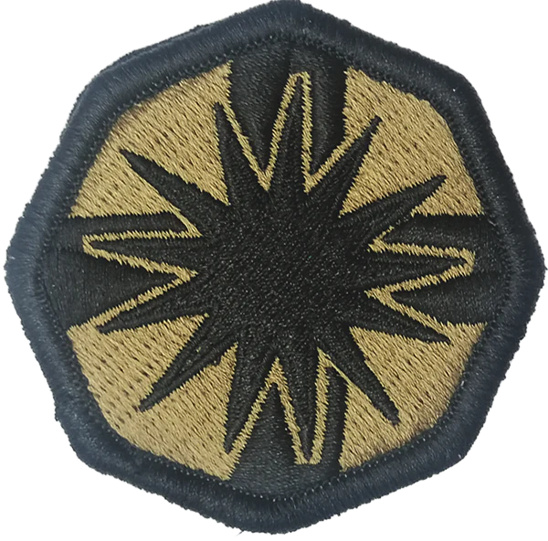 13th Sustainment Command OCP Patch with Fastener