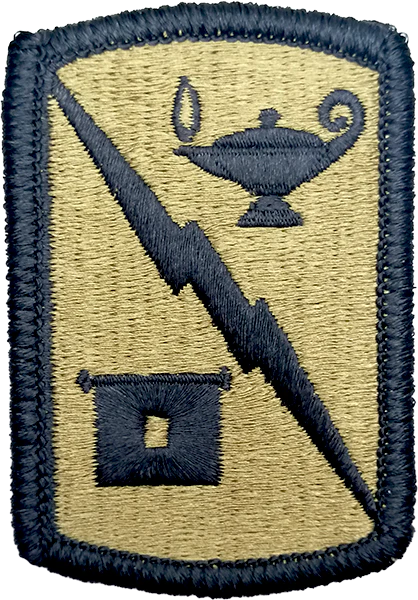 15th Signal Brigade OCP Patch with Fastener