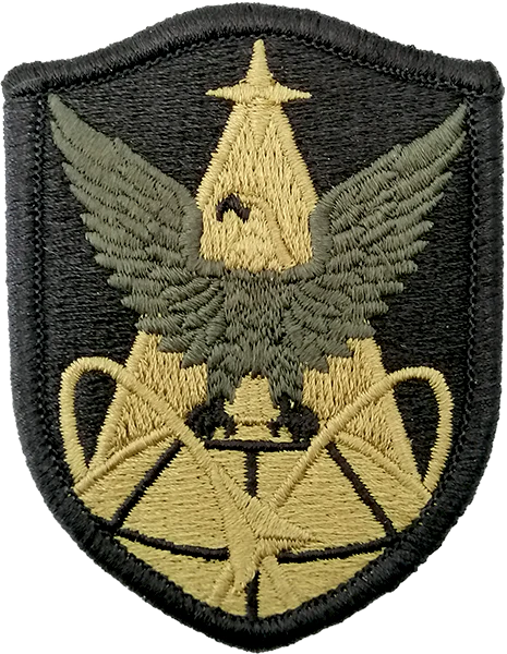1st Space Brigade OCP Patch with Fastener