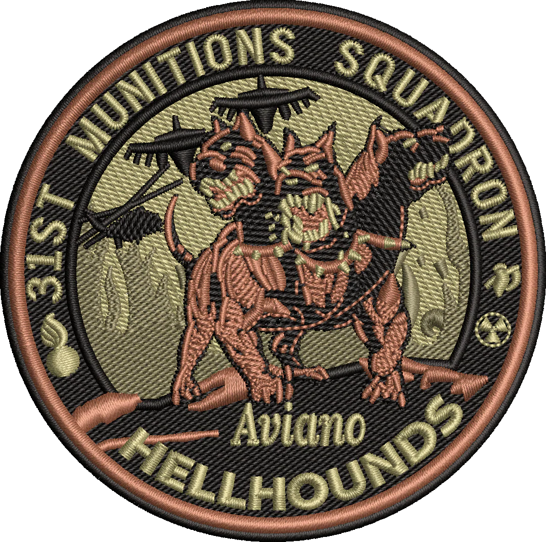 31st Munitions Squadron - Hellhounds - OCP