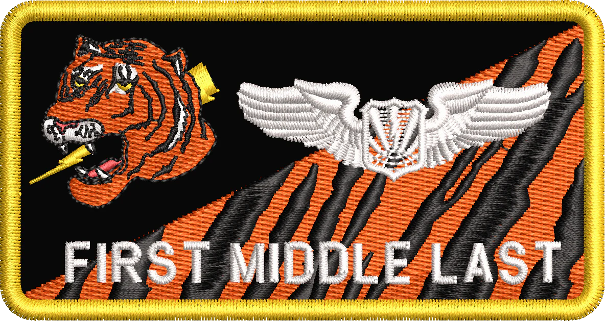 33d Student Squadron - Friday Name Tag - Image 2
