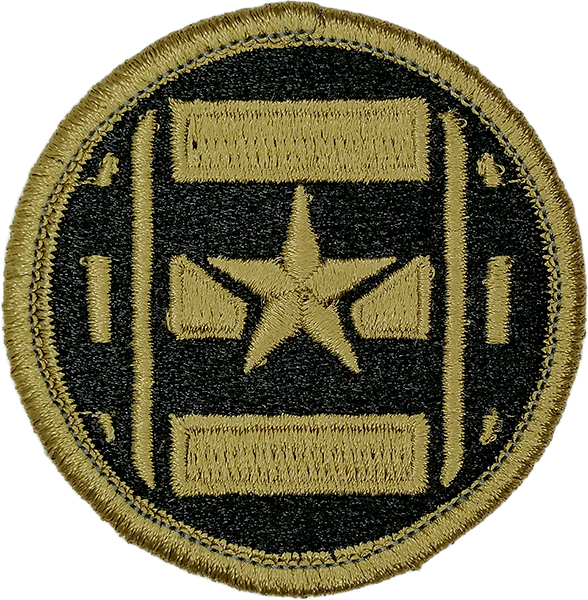 3rd Transportation Brigade OCP Patch with Fastener