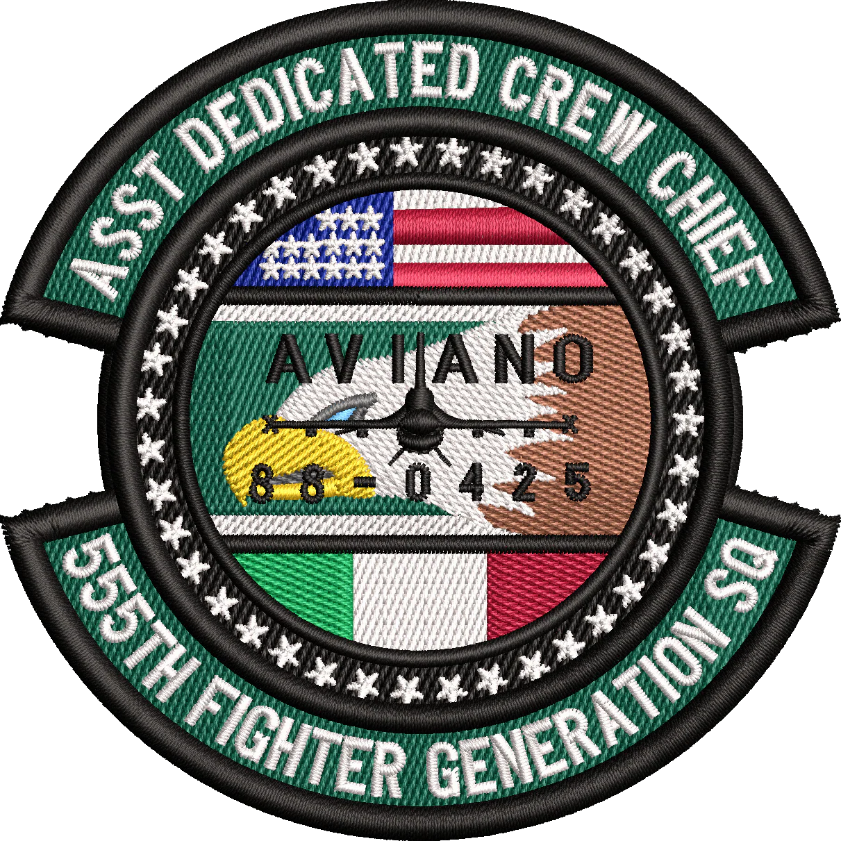 555th Fighter Generations SQ *ASST Dedicated Crew Chief* - Image 2