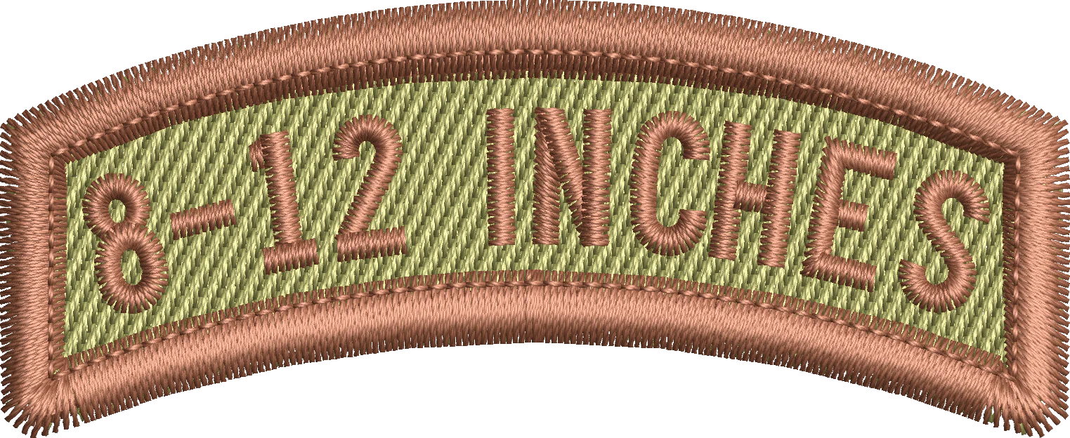 8-12 Inches - Rocker Tab