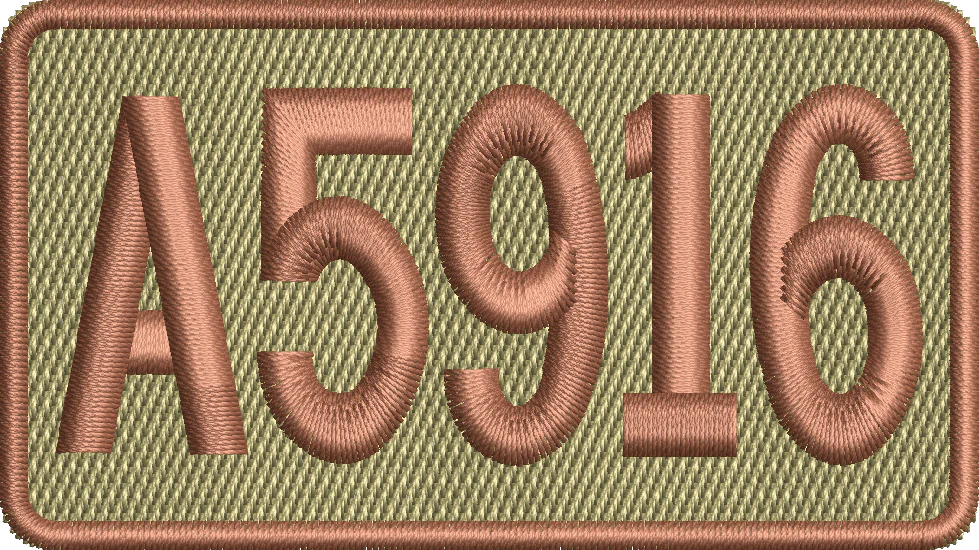 A5916- Duty Identifier Patch