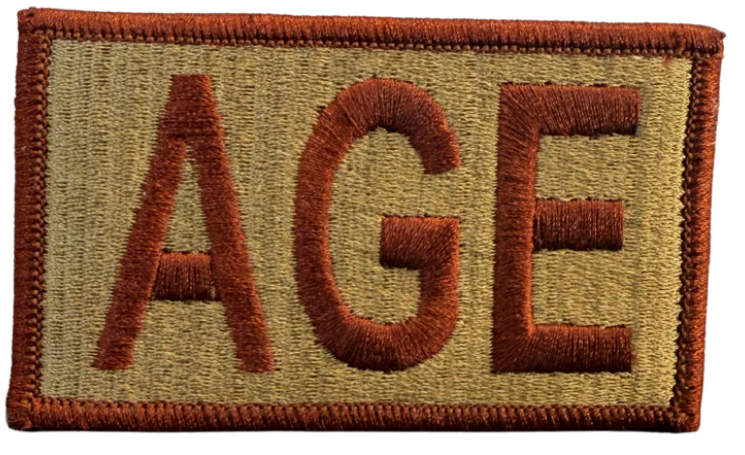 AGE - Duty Identifier Patch (Reaper Black)
