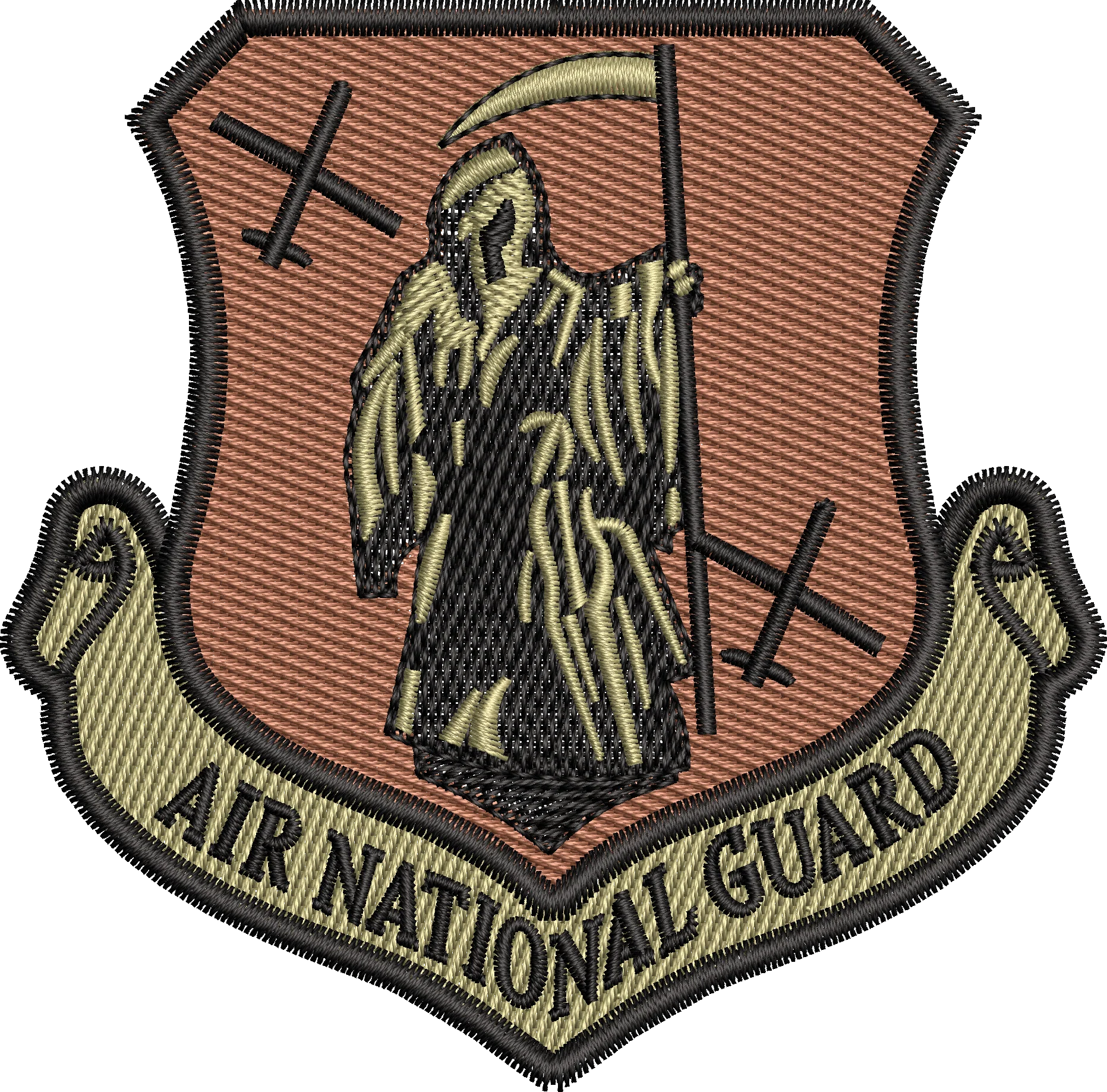 Air National Guard Reaper Patch - OCP