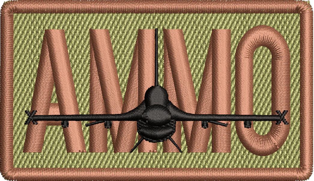 AMMO - Duty Identifier Patch with F-16