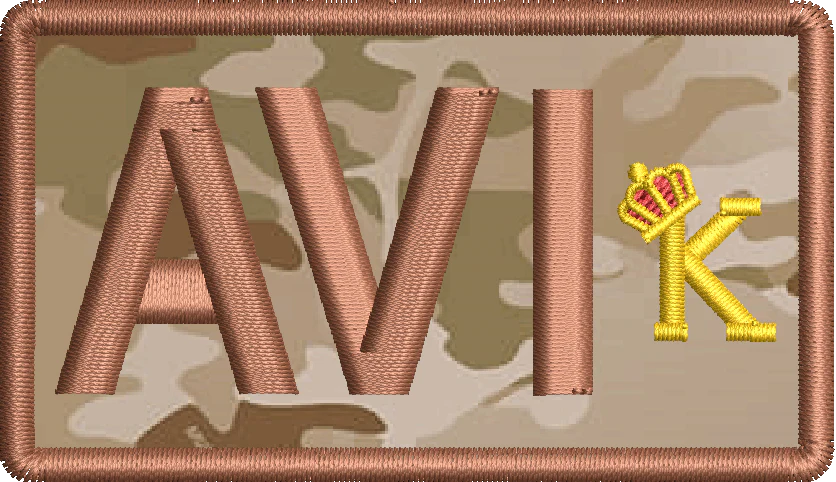 AVI - Combat King - Duty Identifier Patch - OCP Fabric