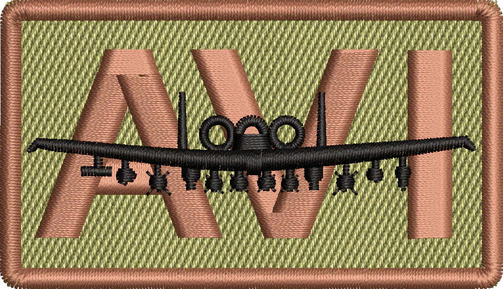 AVI - Duty Identifier Patch with A-10