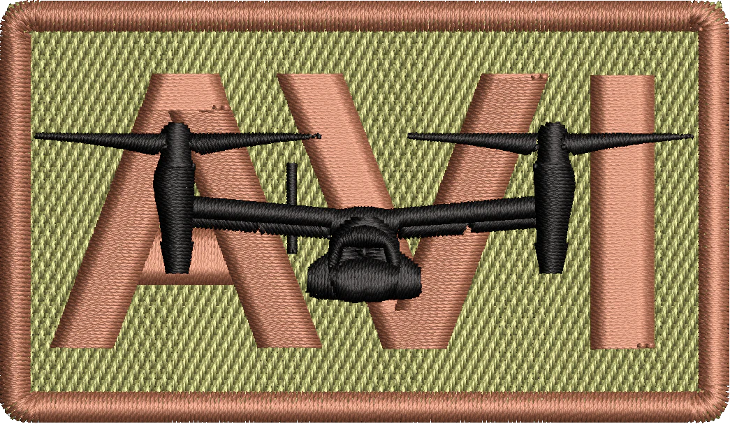 AVI - Duty Identifier Patch with CV-22