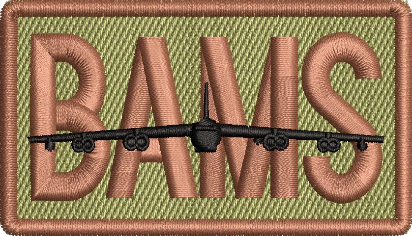 BAMS - Duty Identifier Patch with B-52