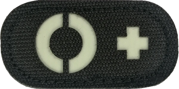 Blood Type - Glow in the Dark- PVC Pen Tab - Image 4