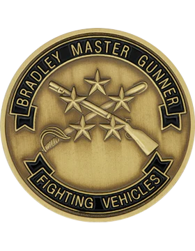 Bradley Master Gunner Coin - Second to none - Image 2
