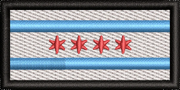 Chicago City Flag - Pen Tab