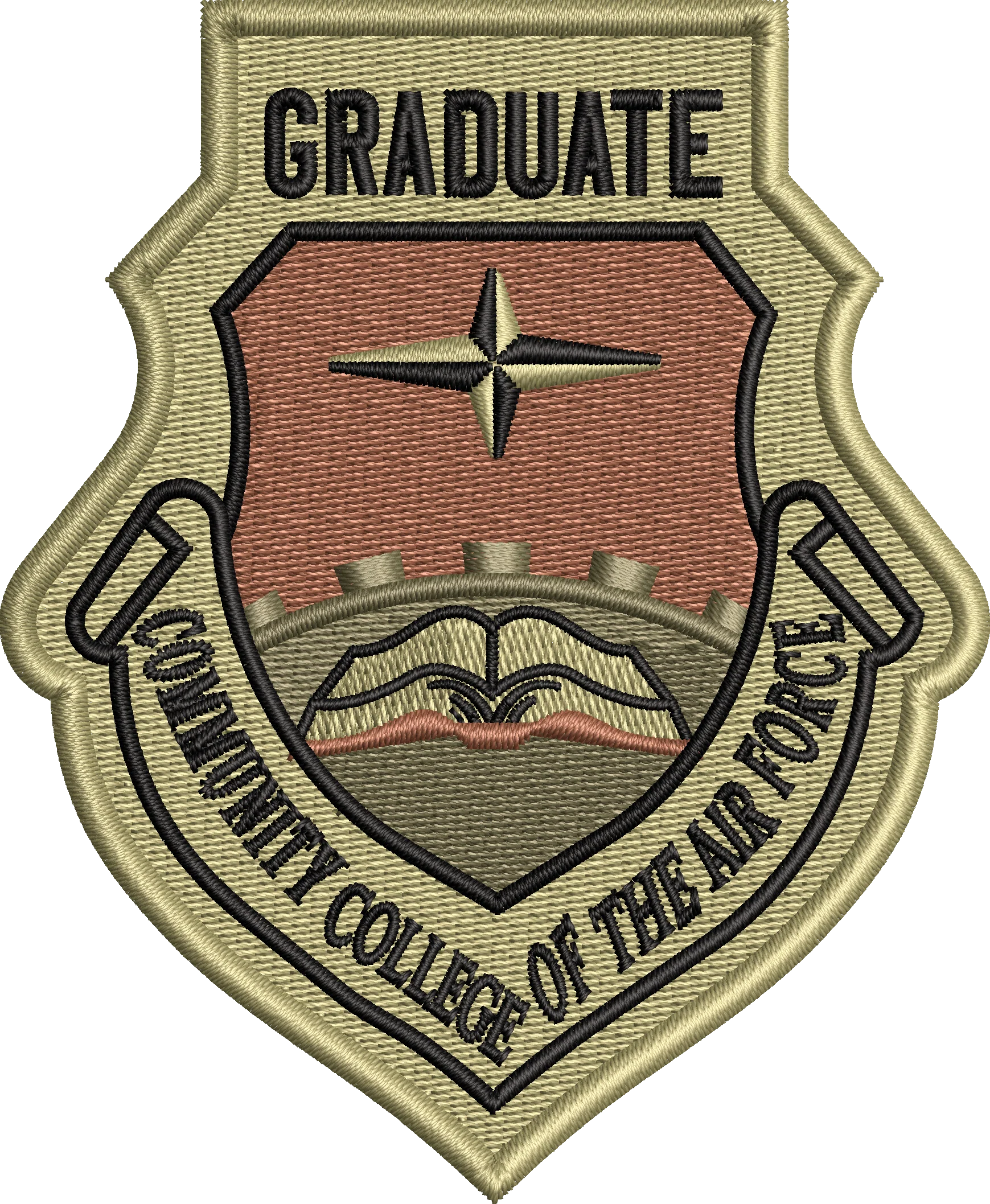 Community College of the Air Force  Graduate - OCP Patch