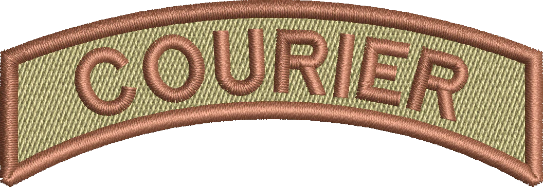 Courier - Rocker Tab