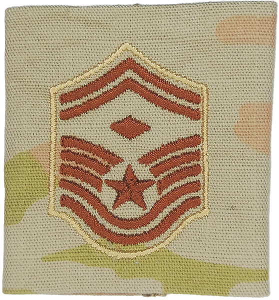 E-8 SMSgt - First Sergeant - U.S. AIR FORCE OCP RANK -- GOR-TEX JACKET