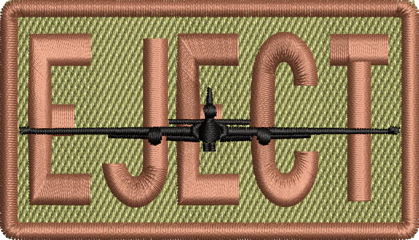 EJECT - Duty Identifier Patch with U-2