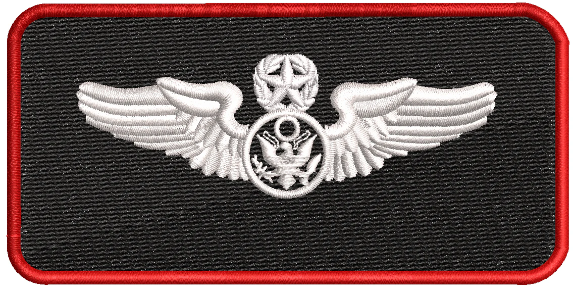 Enlisted Aircrew Wings  (17 ATKS) Name Tag - Image 3
