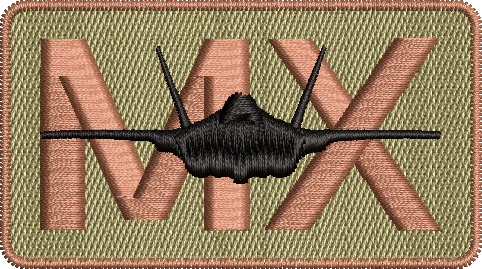 MX - Duty Identifier Patch with F-35