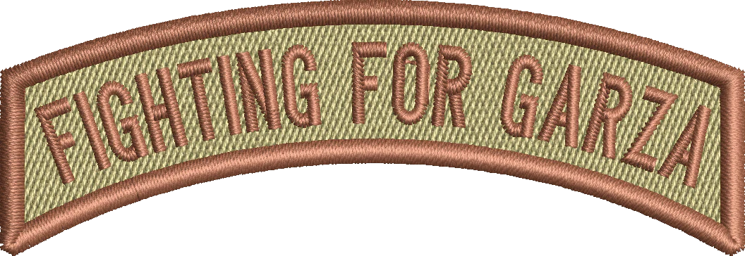 Fighting for Garza - Rocker Tab