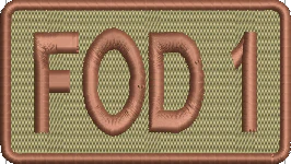 FOD 1 - Duty Identifier Patch