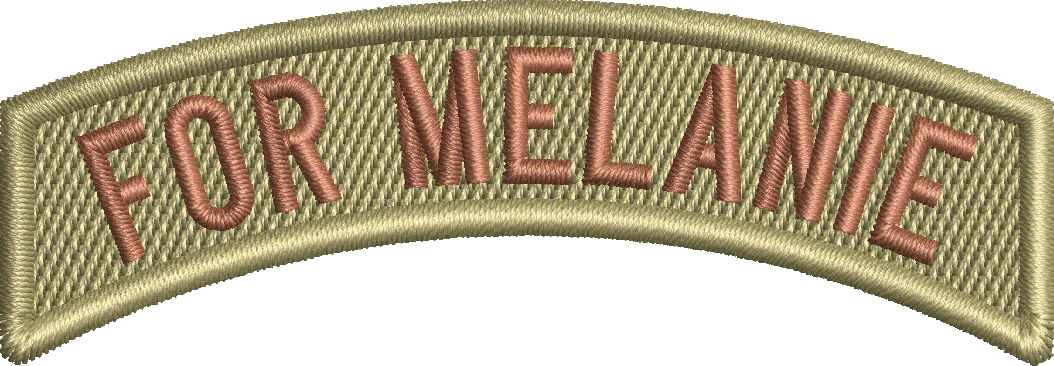 For Melanie - ROCKER TAB