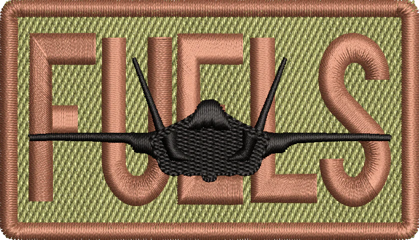 FUELS - Duty Identifier Patch with F-35