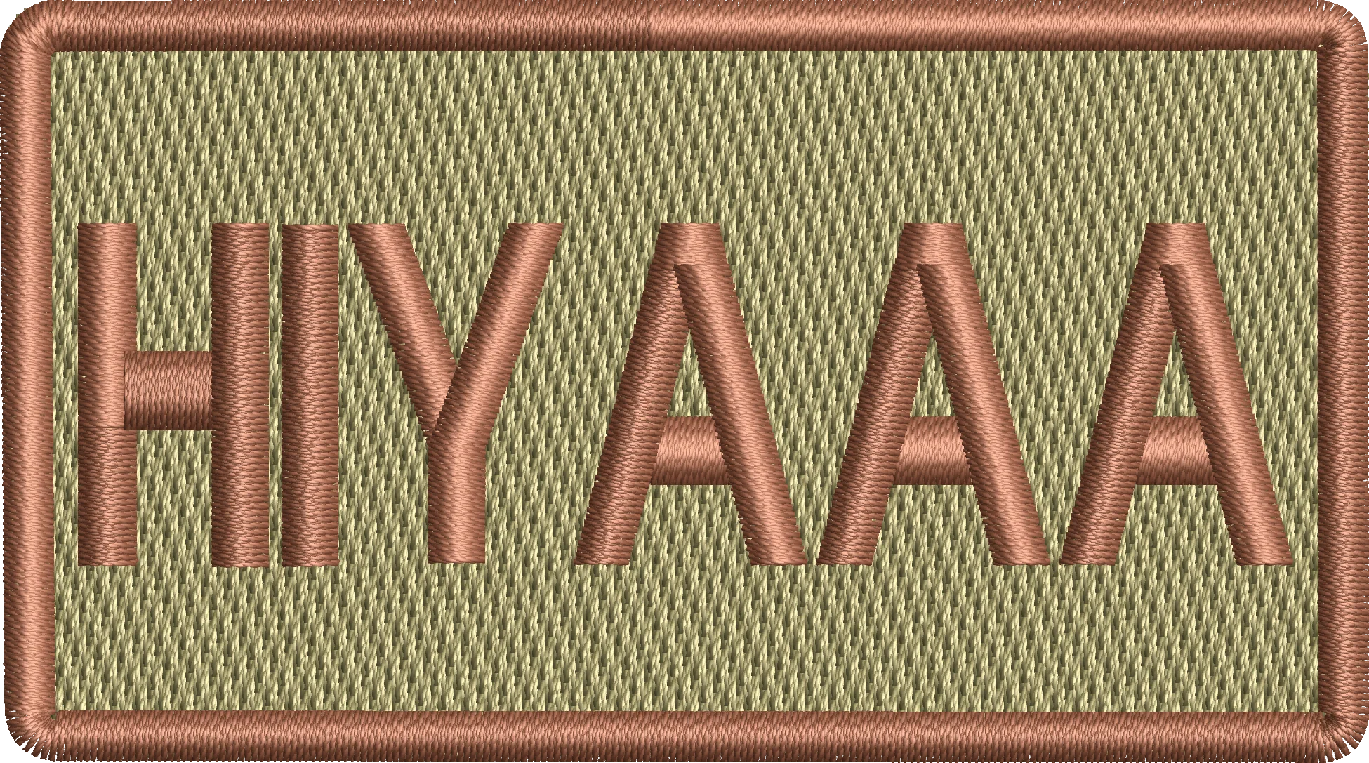 HIYAAA - Duty Identifier Patch