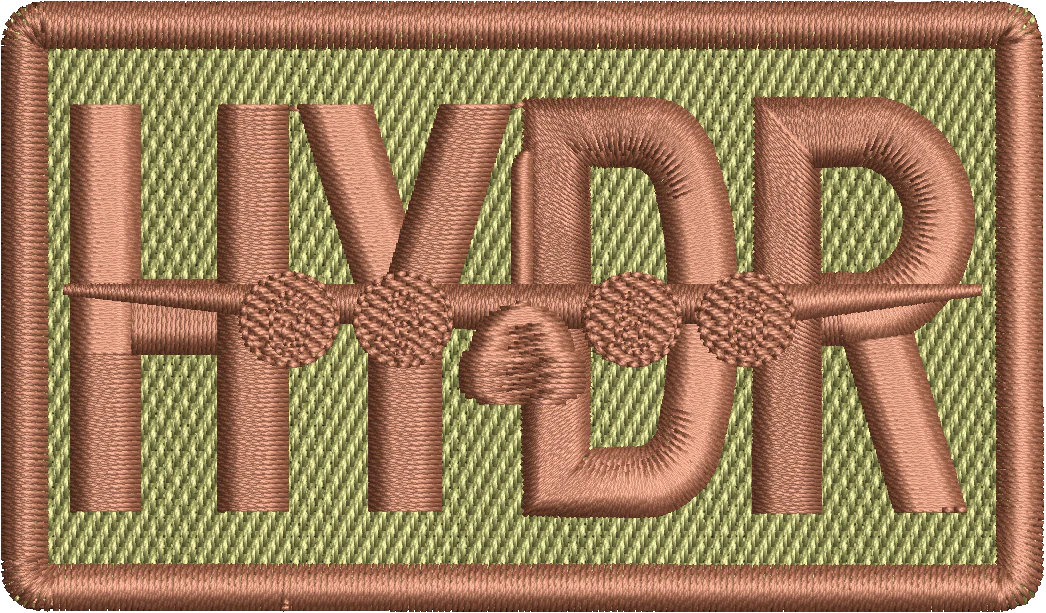 HYDR - Duty Identifier Patch with C-130 *SpiceBrown*