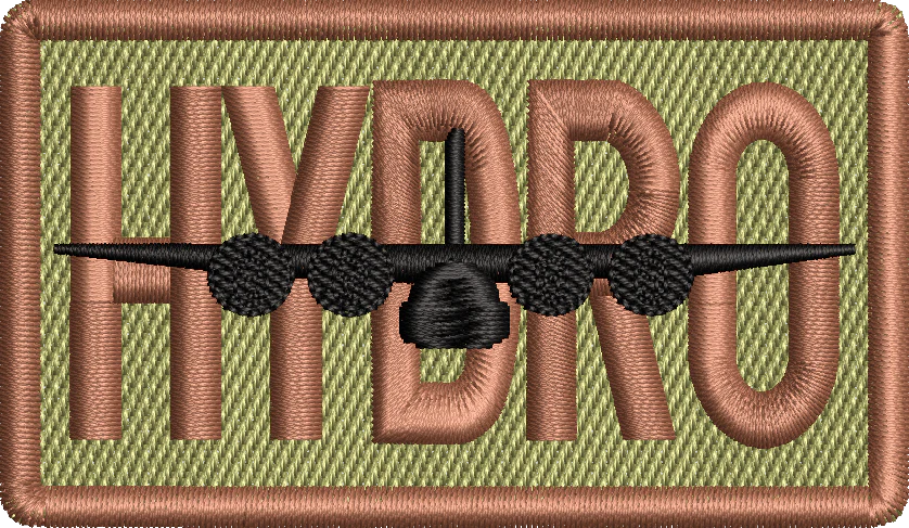 HYDRO - Duty Identifier Patch with C-130
