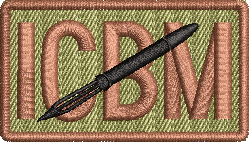 ICBM - Duty Identifier Patch with ICBM
