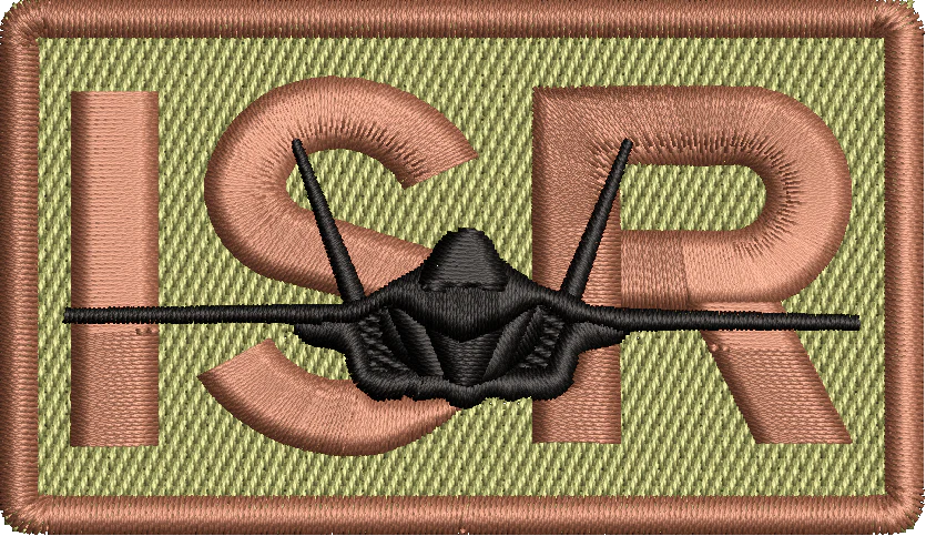 ISR - Duty Identifier Patch with F-35