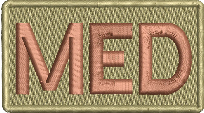 MED - Duty Identifier Patch (Bagby Boarder)