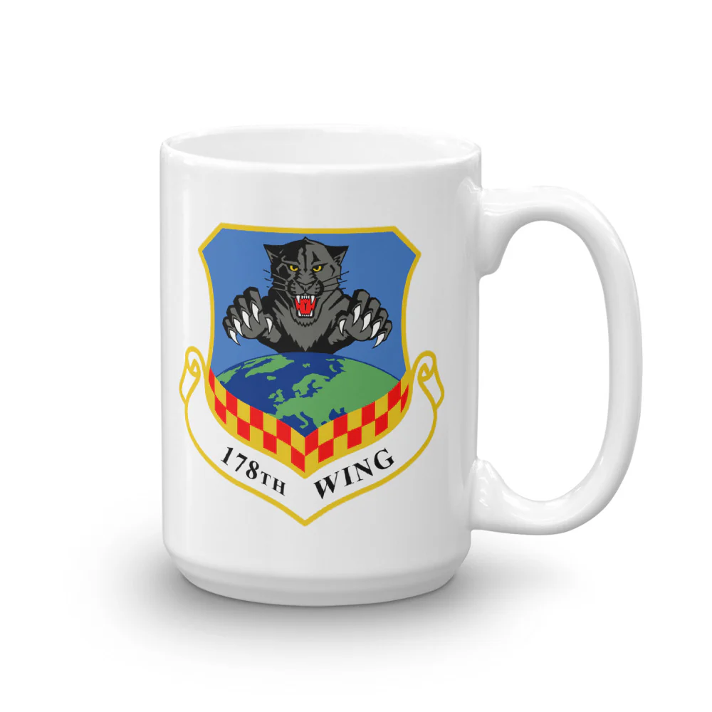 Ohio ANG Block O Coffee Mug ( 178th WG) - Image 4
