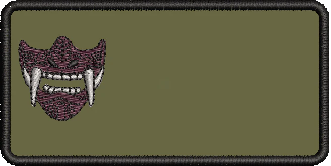 ONI Mask - Name Tag *OLIVE