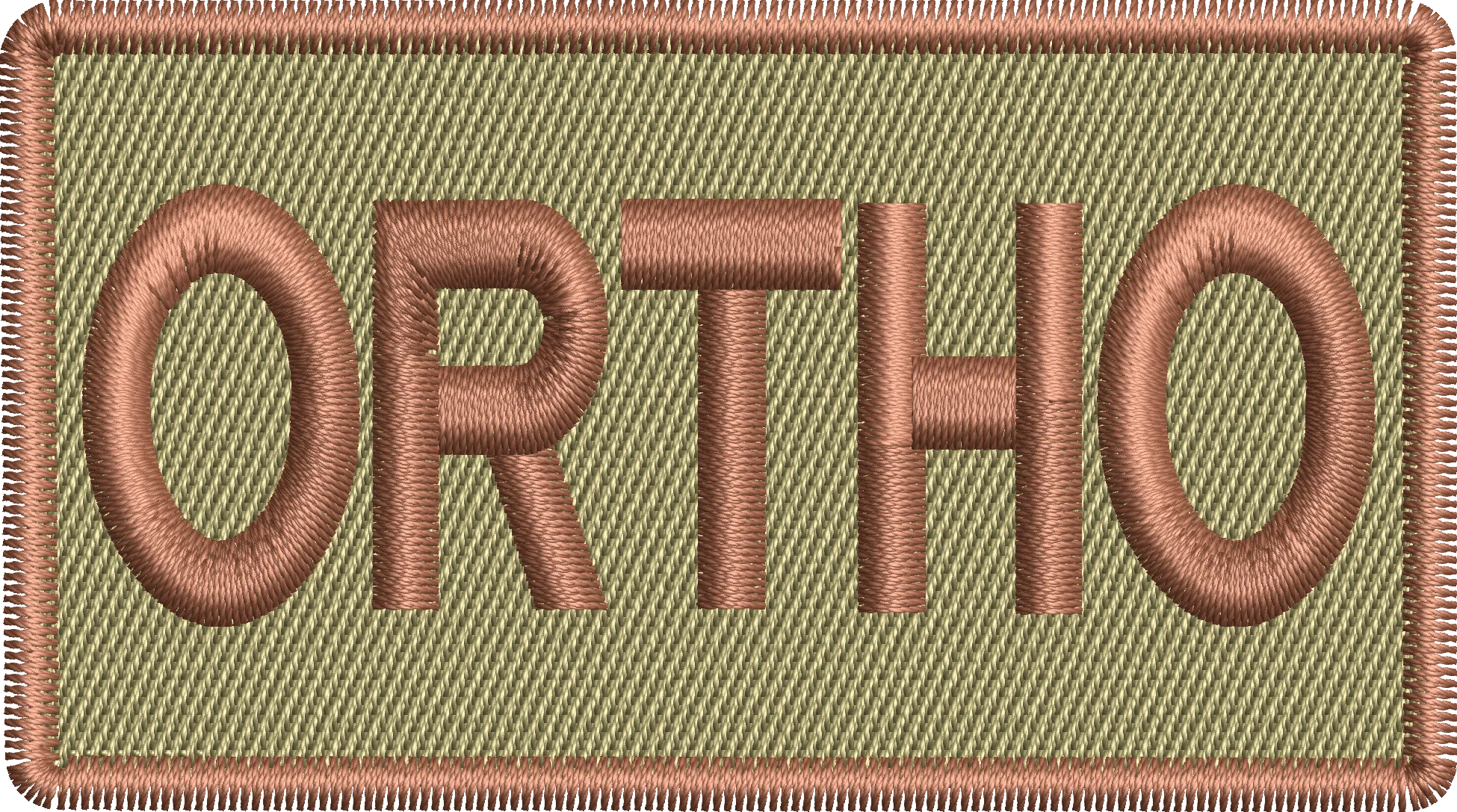 ORTHO  -  Duty Identifier Patch