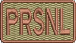 PRSNL - Duty Identifier Patch (Personnel)