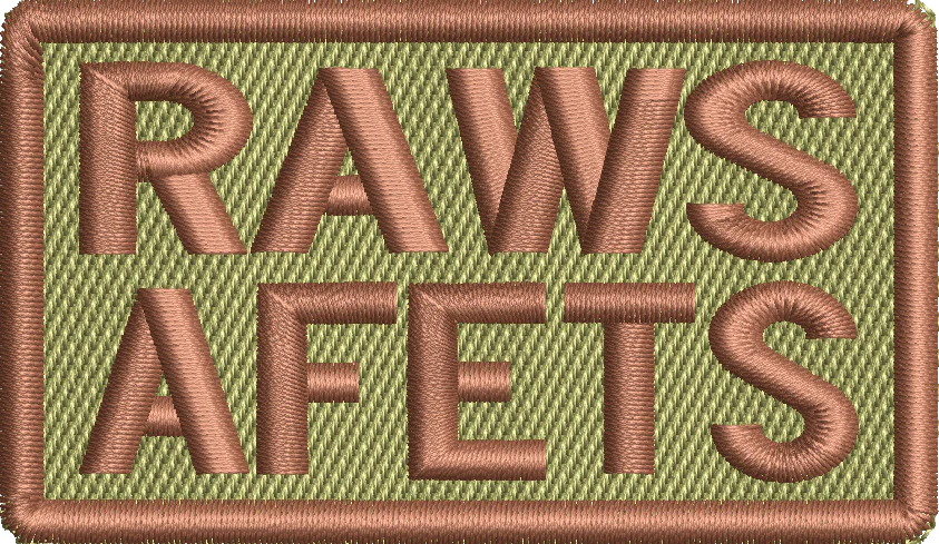 RAWS AFETS -  Duty Identifier Patch