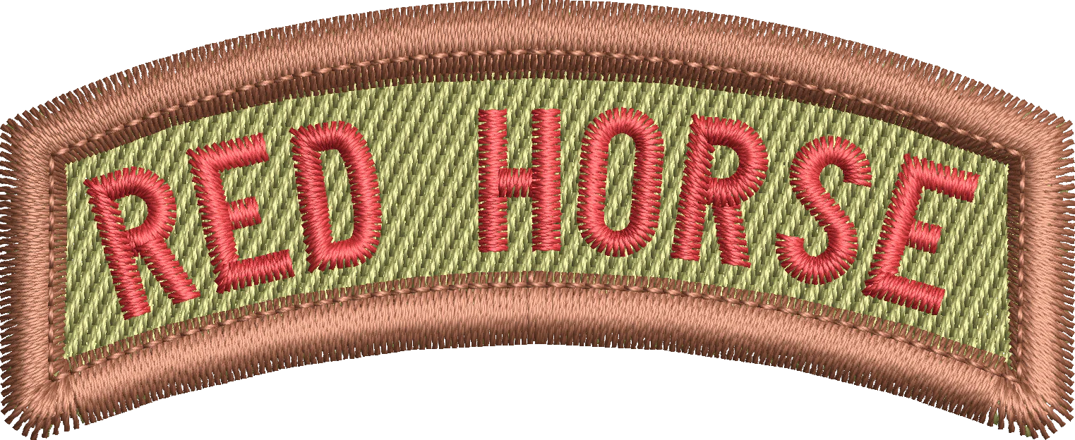 Red Horse - Rocker Tab