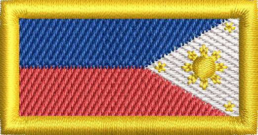 Reversed Philippine Flag - Pen Tab