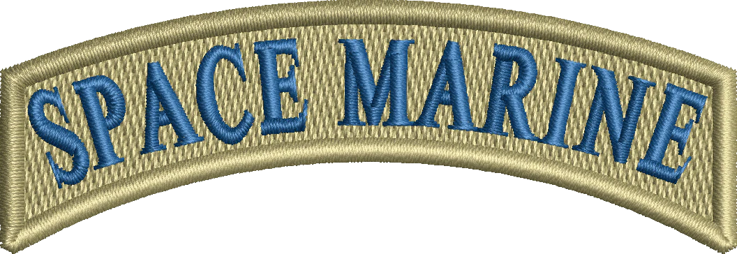 Space Marine - Rocker Tab
