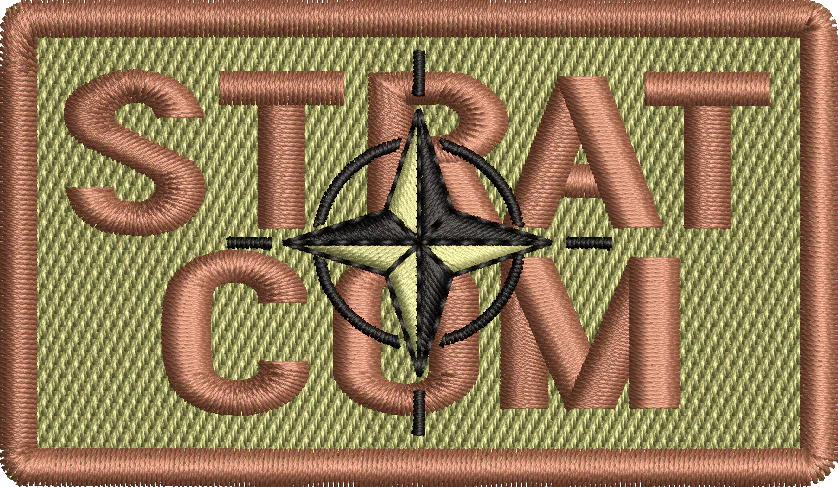 STRATCOM - Duty Identifier Patch with NATO STAR