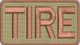 TIRE -  Duty Identifier Patch