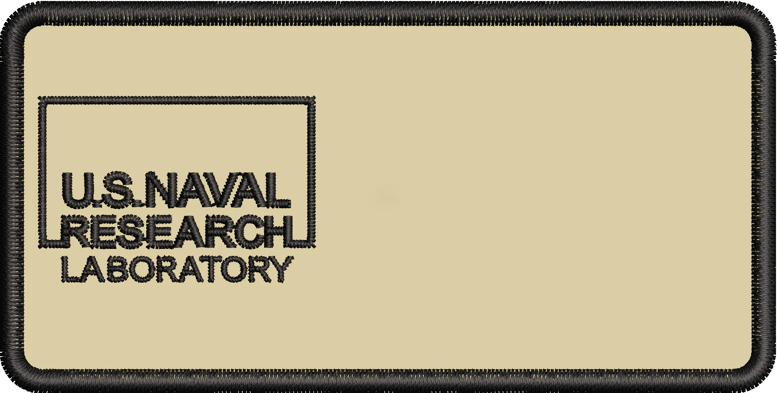 U.S Naval Research Laboratory Name Tag