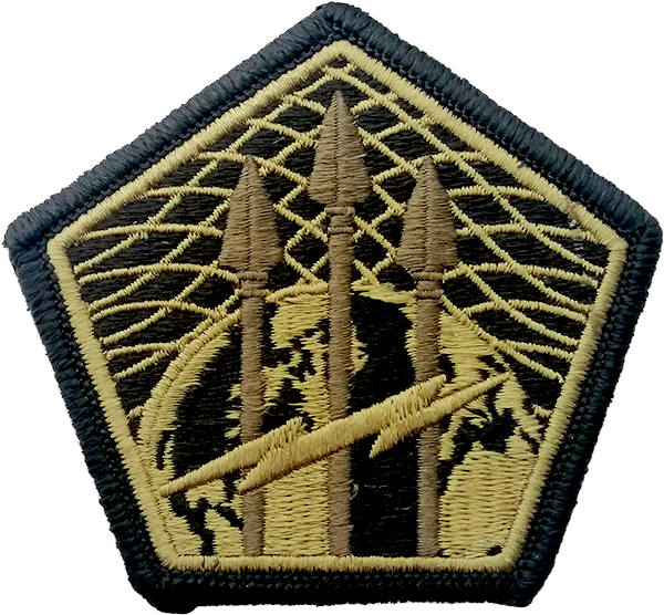 United States Army Cyber Command OCP Patch with Fastener