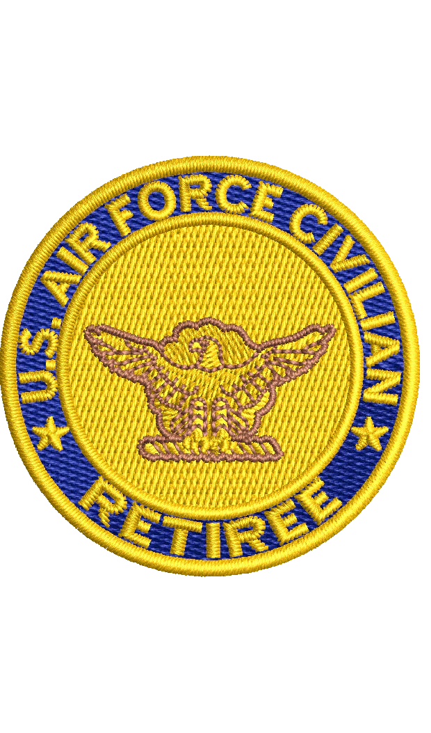 US Air Force Civilian - Retired (SMALL)